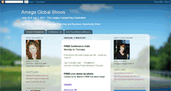 Desktop Screenshot of amegashowcase.blogspot.com