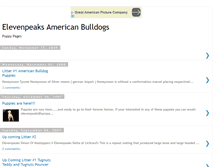 Tablet Screenshot of american-bulldogs.blogspot.com