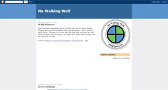 Desktop Screenshot of mawalkingwolf.blogspot.com