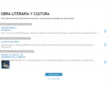 Tablet Screenshot of obraliterariaycultura.blogspot.com