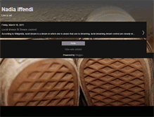 Tablet Screenshot of nadiaiffendi.blogspot.com