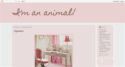 Desktop Screenshot of imananimal.blogspot.com