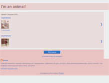 Tablet Screenshot of imananimal.blogspot.com