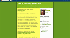 Desktop Screenshot of casadocucohistoriadeportugal.blogspot.com