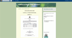 Desktop Screenshot of convocatoriassenagirardot.blogspot.com