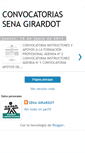 Mobile Screenshot of convocatoriassenagirardot.blogspot.com