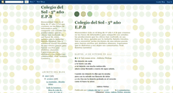 Desktop Screenshot of colegiodelsolweb.blogspot.com