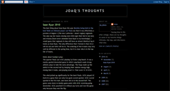 Desktop Screenshot of joaqthought.blogspot.com