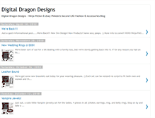 Tablet Screenshot of digitaldragondesigns.blogspot.com