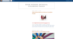 Desktop Screenshot of highschoolmusicalcoloringpages.blogspot.com