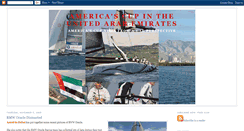 Desktop Screenshot of americascupinuae.blogspot.com