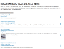 Tablet Screenshot of kerajinanbatualam.blogspot.com