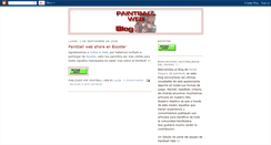 Desktop Screenshot of paintballweb.blogspot.com
