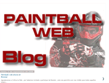 Tablet Screenshot of paintballweb.blogspot.com