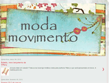 Tablet Screenshot of modamovimento.blogspot.com