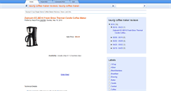 Desktop Screenshot of keurigcoffeemaker-reviews.blogspot.com