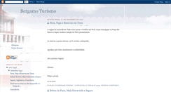 Desktop Screenshot of bergamoturismo.blogspot.com