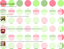 Tablet Screenshot of marlies-maakt.blogspot.com