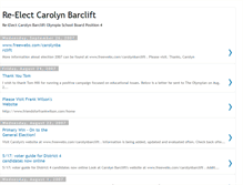 Tablet Screenshot of carolynbarclift.blogspot.com