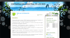 Desktop Screenshot of contaminacion-rios.blogspot.com