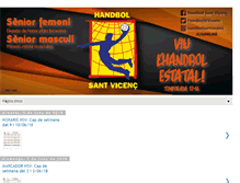 Tablet Screenshot of escolahandbolsantvicenc.blogspot.com