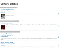Tablet Screenshot of contextoestetico.blogspot.com