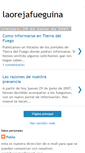 Mobile Screenshot of laorejafueguina.blogspot.com
