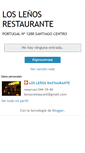 Mobile Screenshot of loslenos.blogspot.com