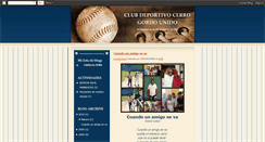 Desktop Screenshot of cerrogordounido.blogspot.com
