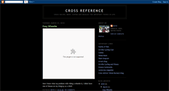 Desktop Screenshot of keith-crossreference.blogspot.com