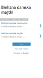 Mobile Screenshot of bielizna-damska-majtki.blogspot.com