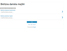 Tablet Screenshot of bielizna-damska-majtki.blogspot.com