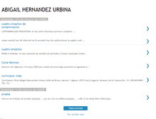 Tablet Screenshot of abigail-mistrabajos-abigail.blogspot.com