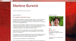 Desktop Screenshot of marleneburwick.blogspot.com