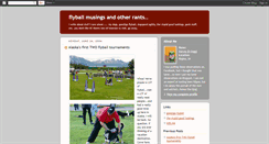 Desktop Screenshot of good2goflyball.blogspot.com