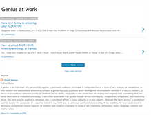 Tablet Screenshot of chuck-the-genius.blogspot.com