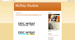 Desktop Screenshot of mcraystudios.blogspot.com