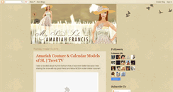 Desktop Screenshot of amariahfrancis.blogspot.com