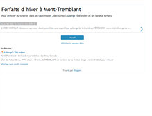 Tablet Screenshot of forfaitsmonttremblant.blogspot.com