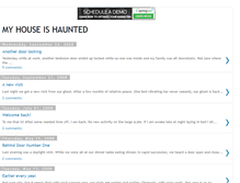 Tablet Screenshot of myhouseishaunted.blogspot.com