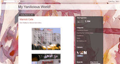 Desktop Screenshot of myyaniliciousworld.blogspot.com