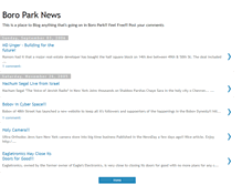 Tablet Screenshot of boroparknews.blogspot.com