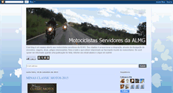 Desktop Screenshot of motociclistasdaalmg.blogspot.com