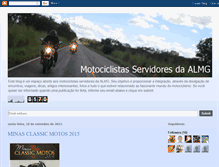 Tablet Screenshot of motociclistasdaalmg.blogspot.com
