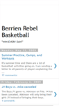 Mobile Screenshot of berrienbasketball.blogspot.com