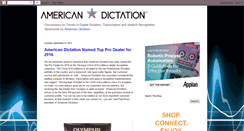 Desktop Screenshot of aboutdigitaldictation.blogspot.com