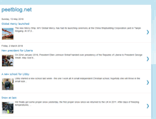 Tablet Screenshot of peetfamilyinliberia.blogspot.com