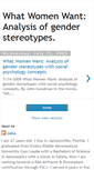 Mobile Screenshot of genderstereotypeswww.blogspot.com