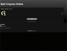 Tablet Screenshot of byllicrayone.blogspot.com