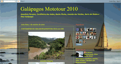 Desktop Screenshot of galapagosmototour.blogspot.com